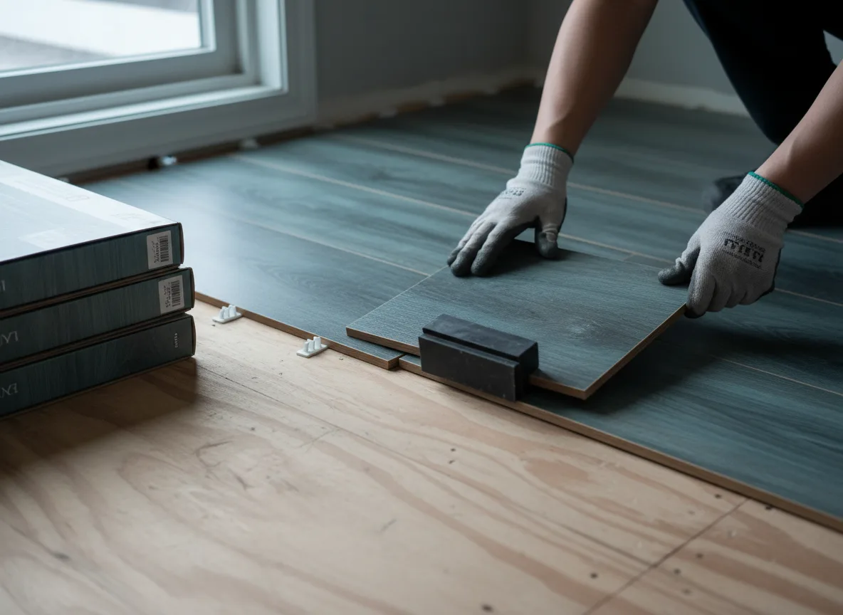Luxury Vinyl Plank Installation company in Sheffield, VT